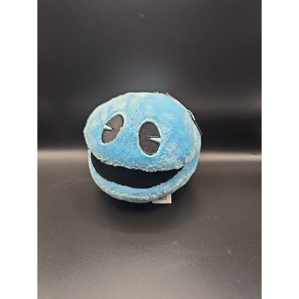 Blue Pac-Man Battle Royale Small Plush Toy Factory Arcade